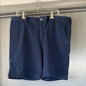 Columbia Navy Blue Men's Regular Fit Cargo Shorts sz 40 x 10